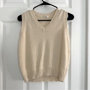 NWOT John Galt Cream Mia Sweater Vest
